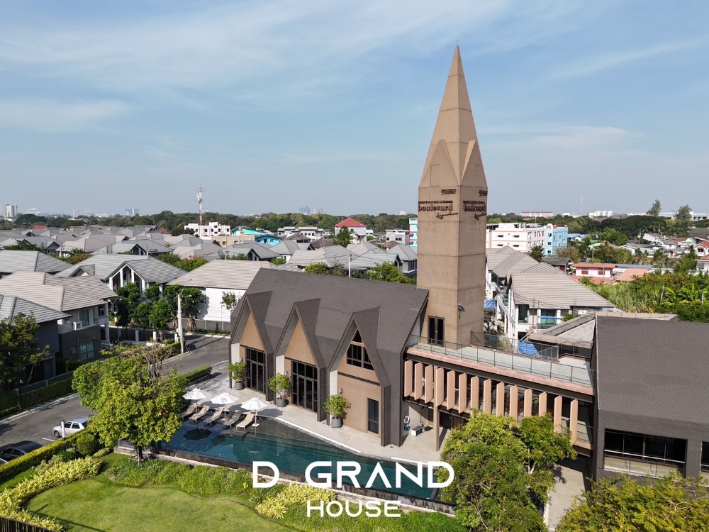 For SaleHouseSeri Thai, Ramkhamhaeng Nida : For sale: Luxury house, beautifully decorated, ready to move in! Bangkok Boulevard Signature Lat Phrao–Seri Thai