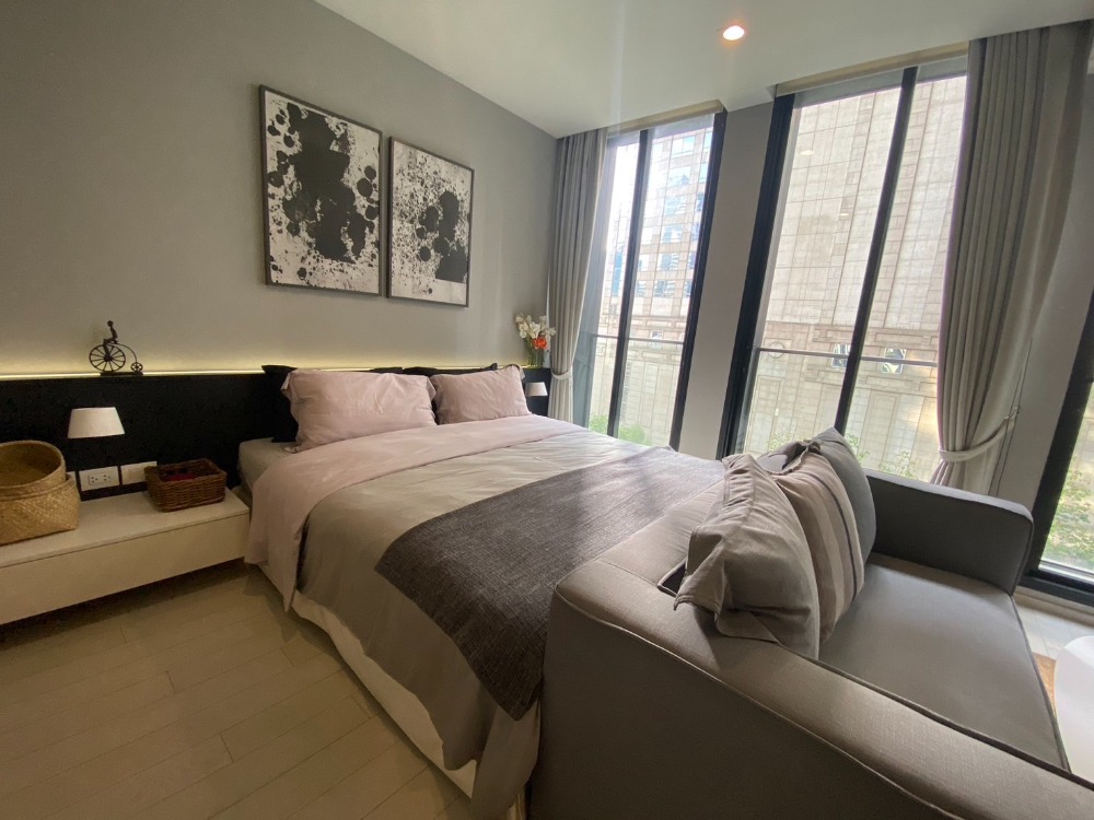 For RentCondoWitthayu, Chidlom, Langsuan, Ploenchit : ✨Noble Ploenchit ✨Special 1B 1B size 45, Fully furnished, Rent 35,000 THB/month