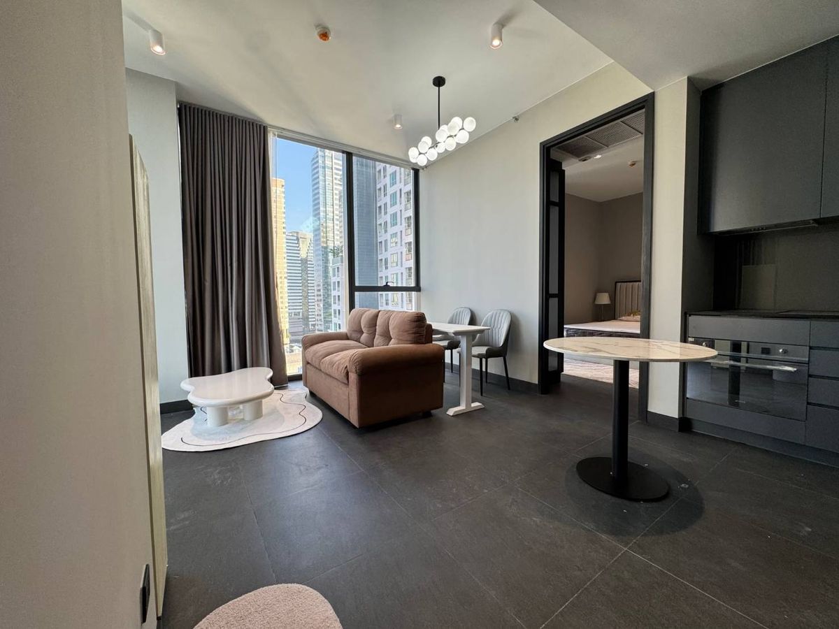 For RentCondoSathorn, Narathiwat : For rent!! Tait12 1bed 49.30sq.m Corner room @46,900 thb