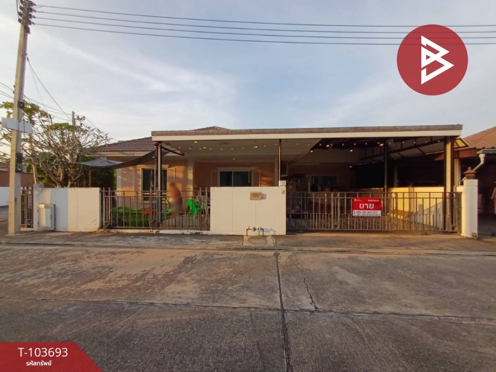 For SaleHouseRatchaburi : Single house for sale, Baanchiva 2 Village, Ratchaburi (Baanchiva2 Ratchaburi), ready to move in