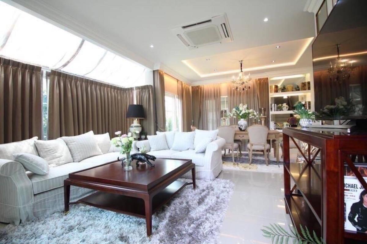 For RentHouseKaset Nawamin,Ladplakao : ❤️🏡💥Urgent💥For rent 120,000 baht, single house, Grandio Ladproa-Kaset Nawamin 🏡