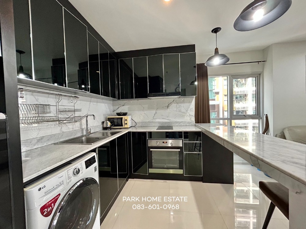 ให้เช่าคอนโดพระราม 9 เพชรบุรีตัดใหม่ RCA : ASPIRE RAMA 9  | 2 ห้องนอน ห้องใหญ่สวยตรงปก เฟอร์นิเจอร์ครบพร้อมอยู่📞 Line : @pukkhome (with @)