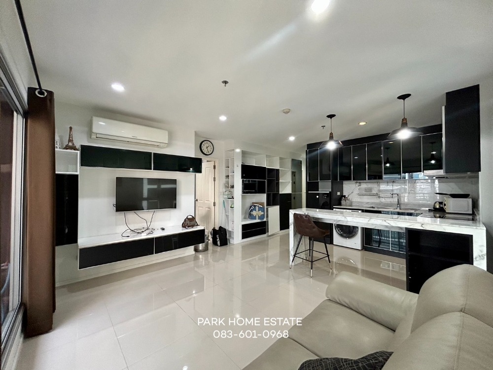 ให้เช่าคอนโดพระราม 9 เพชรบุรีตัดใหม่ RCA : ASPIRE RAMA 9  | 2 ห้องนอน ห้องใหญ่สวยตรงปก เฟอร์นิเจอร์ครบพร้อมอยู่📞 Line : @pukkhome (with @)