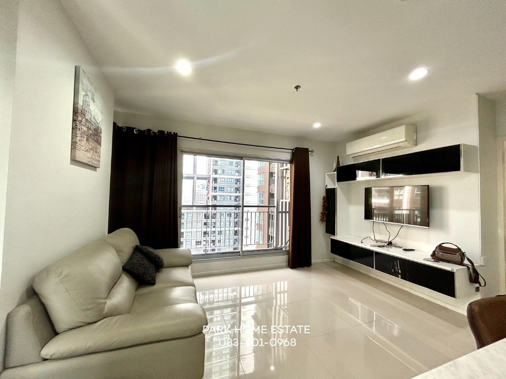 ให้เช่าคอนโดพระราม 9 เพชรบุรีตัดใหม่ RCA : ASPIRE RAMA 9  | 2 ห้องนอน ห้องใหญ่สวยตรงปก เฟอร์นิเจอร์ครบพร้อมอยู่📞 Line : @pukkhome (with @)