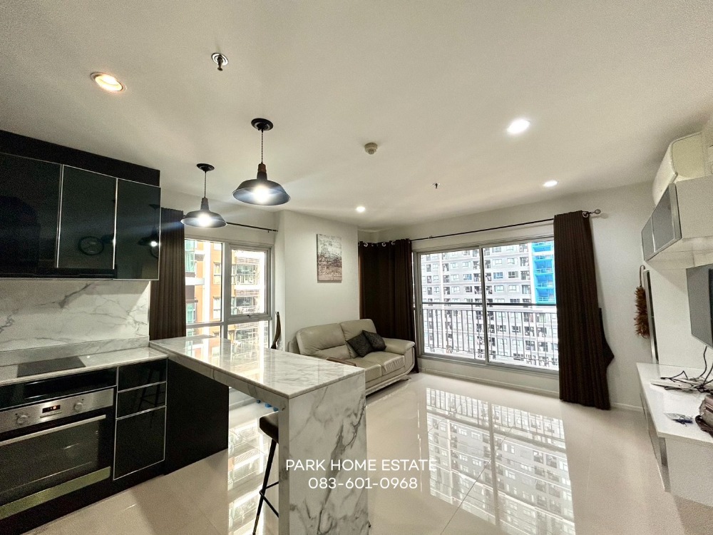 ให้เช่าคอนโดพระราม 9 เพชรบุรีตัดใหม่ RCA : ASPIRE RAMA 9  | 2 ห้องนอน ห้องใหญ่สวยตรงปก เฟอร์นิเจอร์ครบพร้อมอยู่📞 Line : @pukkhome (with @)