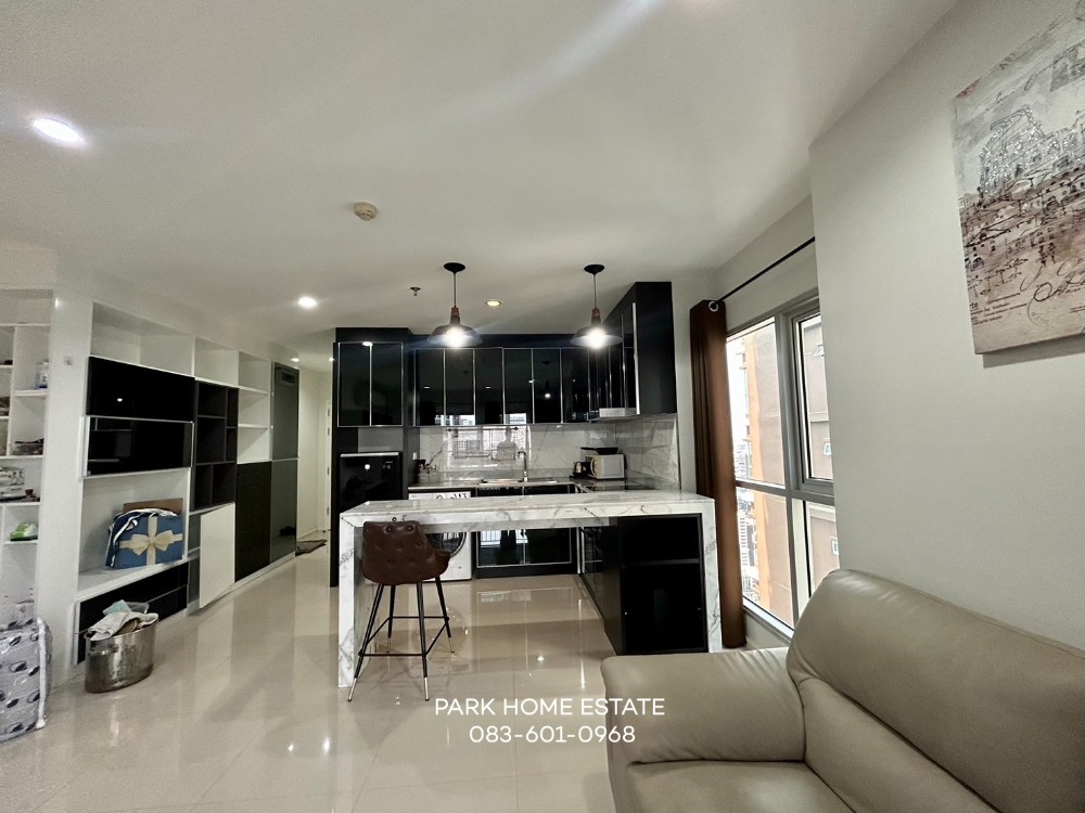 ให้เช่าคอนโดพระราม 9 เพชรบุรีตัดใหม่ RCA : ASPIRE RAMA 9  | 2 ห้องนอน ห้องใหญ่สวยตรงปก เฟอร์นิเจอร์ครบพร้อมอยู่📞 Line : @pukkhome (with @)