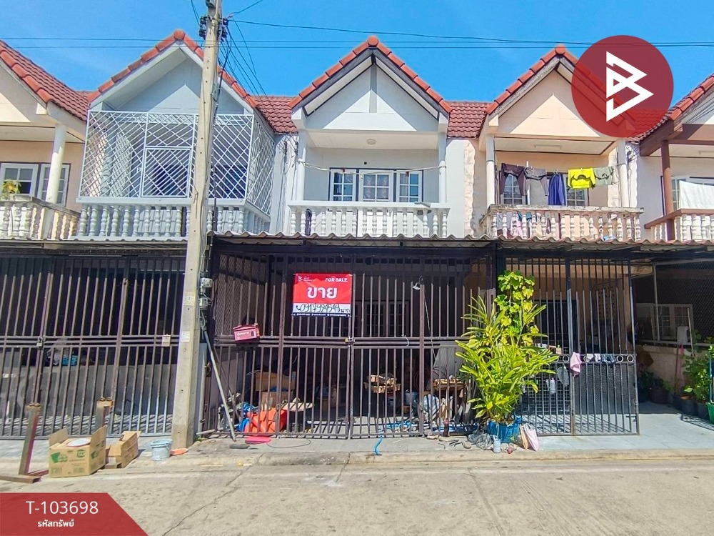 For SaleTownhomeCha-am Phetchaburi : Townhouse for sale, Chokbunmee Village, Cha-am-Phetchaburi, ready to move in