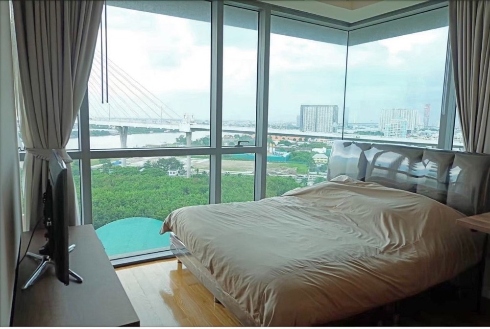 For SaleCondoRama3 (Riverside),Satupadit : For sale: The Pano Rama 3 ✨ 2 bedrooms, 107 sq m., only 13 million baht! Very good value, next to the Chao Phraya River, with a view all the time: Interested, contact 062-362-5623 (Agent)