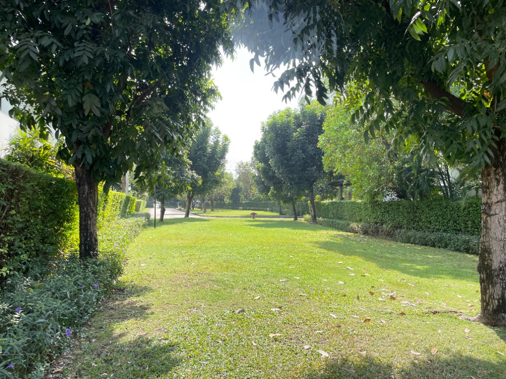 For SaleHousePattanakan, Srinakarin : 🔥For sale Setthasiri Srinakarin-Rama9  2-storey detached house, 77 sq m., 3 bedrooms, 3 bathrooms, 3 parking spaces, corner plot, next to the garden, Krungthep Kreetha Road 7, near the entrance/exit of Rama 9 Expressway