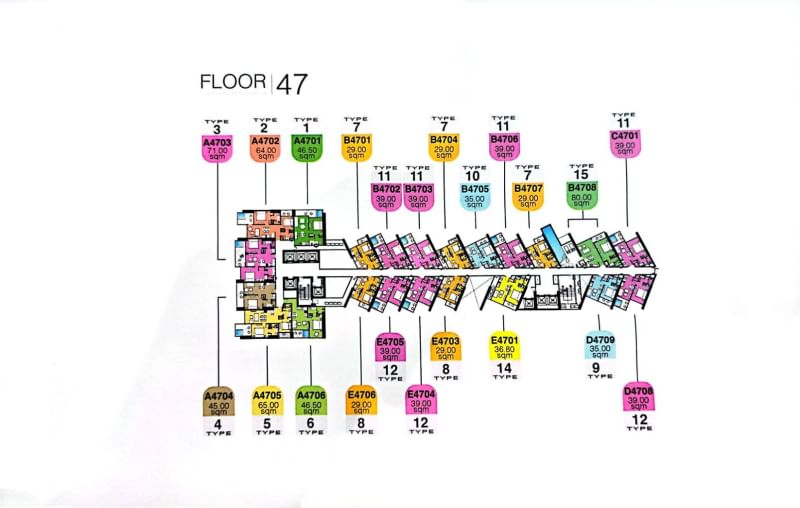 ขายคอนโดพัทยา บางแสน ชลบุรี สัตหีบ : For sale condo Copacabana Beach Jomtien For sale.  ( Re-Sale Unit )S03-1954