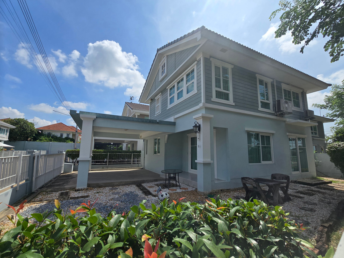 For SaleHouseMahachai Samut Sakhon : For sale: Village Village, Rama 2, area 51 sq m, corner house, good condition, ready to move in, near school