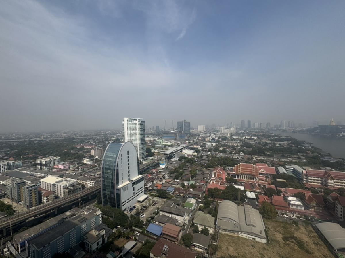 For SaleCondoPinklao, Charansanitwong : Rare Item💢 Chao Phraya River view room, high floor, hybrid, size 50 sq m., price 5.39 million baht. Interested in viewing the room, call/line: 0646428664 Patch