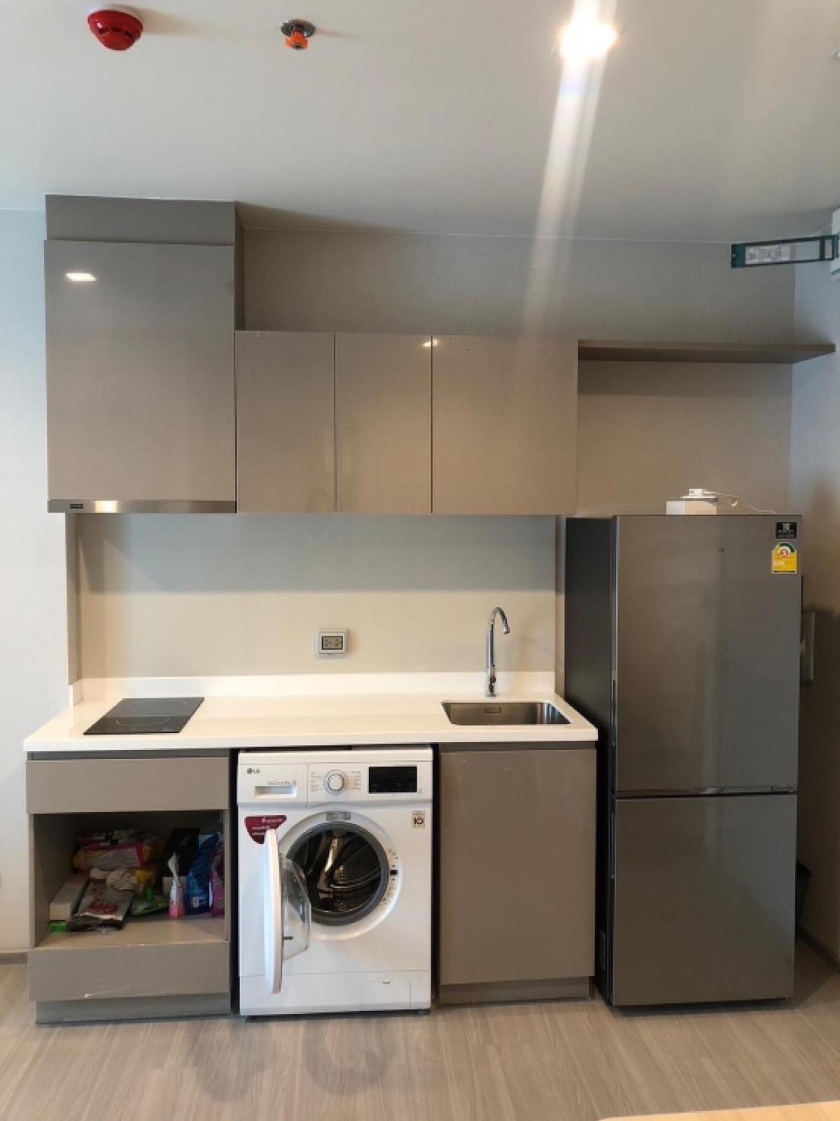 For RentCondoOnnut, Udomsuk : 🚝For rent: Life @ S62, large room, fully furnished, good location condo, near BTS Bang Chak, expressway, beautiful common area, ready to move in, cheap price 16,000 baht