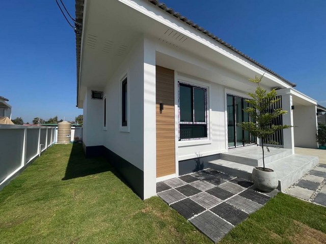 For SaleHouseLamphun : Single House in Makhuea Chae | 60 sq.wah, 3 Bed 2 Bath, Free Transfer + Full Extras