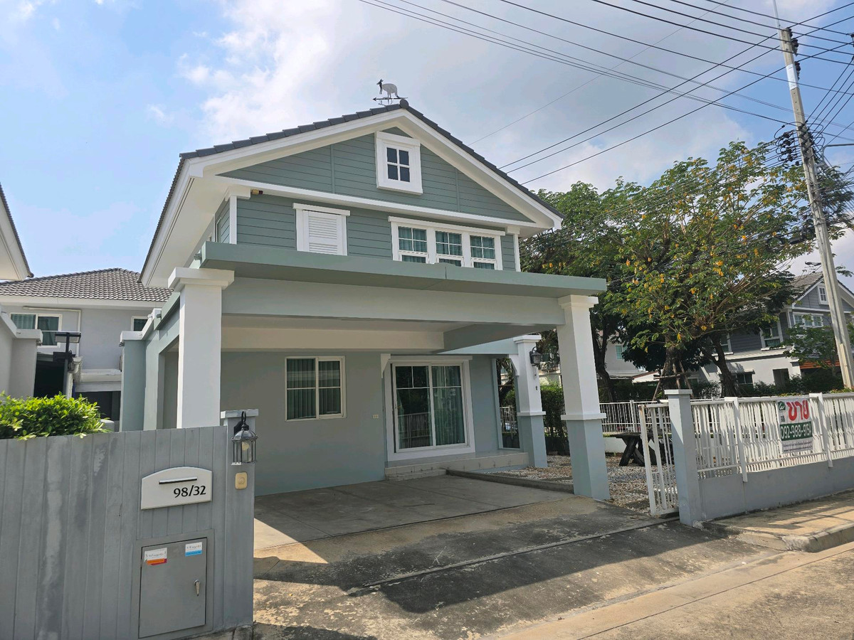 ขายบ้านมหาชัย สมุทรสาคร : ขายบ้านเดี่ยว วิลเลจจิโอ พระราม 2 บนเนื้อที่ 51.2 ตร.ว. หลังริม  ต้นโครงการ ปรับราคา ถือว่าถูกมาก คุ้มค่า