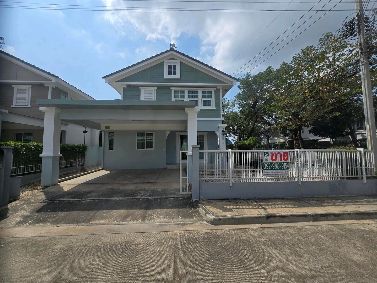 For SaleHouseMahachai Samut Sakhon : For sale: Village Village, Rama 2, area 51 sq m, corner house, good condition, ready to move in, near school