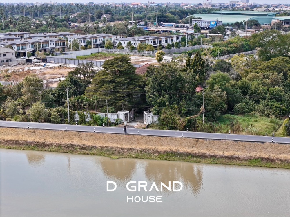 ขายที่ดินปทุมธานี รังสิต ธรรมศาสตร์ : ขายที่ดินขนาดใหญ่กว่า 3 ไร่ ห่างจากถนน 347 (ปทุมธานี-บางปะหัน) เพียง 500 เมตร! ใกล้จุดขึ้นลงบางพูน 5 กิโลเมตร