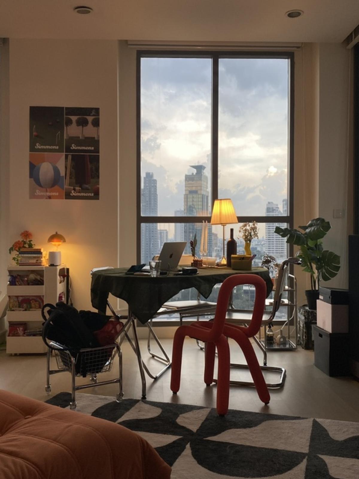 For RentCondoSukhumvit, Asoke, Thonglor : 𝐅𝐨𝐫 𝐑𝐞𝐧𝐭: Aequa Sukhumvit49 1Bed1bath 60sqm 55k Pet Friendly🐈