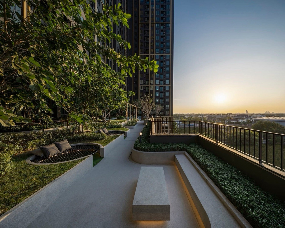 For RentCondoBangna, Bearing, Lasalle : For the new condo, Noble New Mega Plus, 20th floor, price 26,500 baht/month