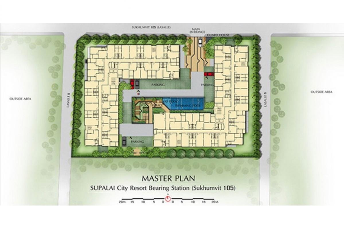 ขายคอนโดบางนา แบริ่ง ลาซาล : ศุภาลัย ซิตี้ รีสอร์ท สถานีแบริ่ง สุขุมวิท 105 ขายคอนโด ราคาพิเศษ ต่ำกว่าทุน! 🔥