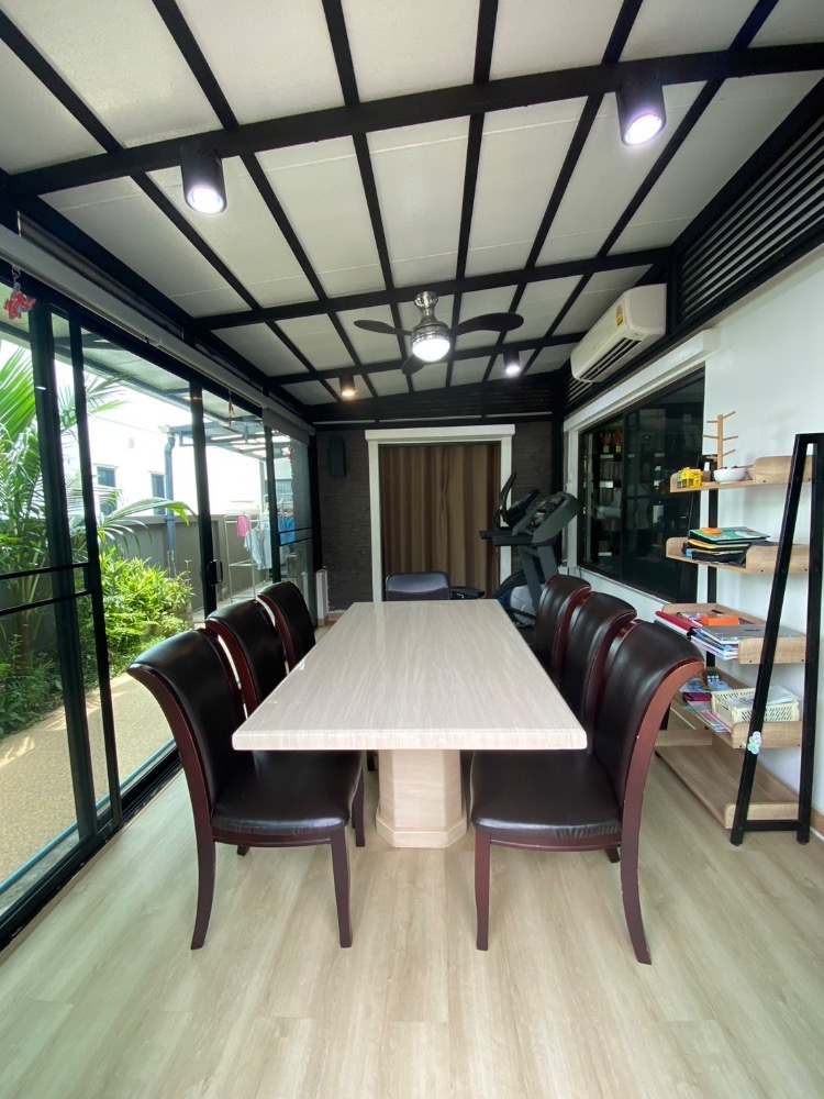 For SaleHouseBangna, Bearing, Lasalle : Single house, ready to move in, Soi Ratchawinit Bangkaew, Manthana 1, Bangna, Km.7