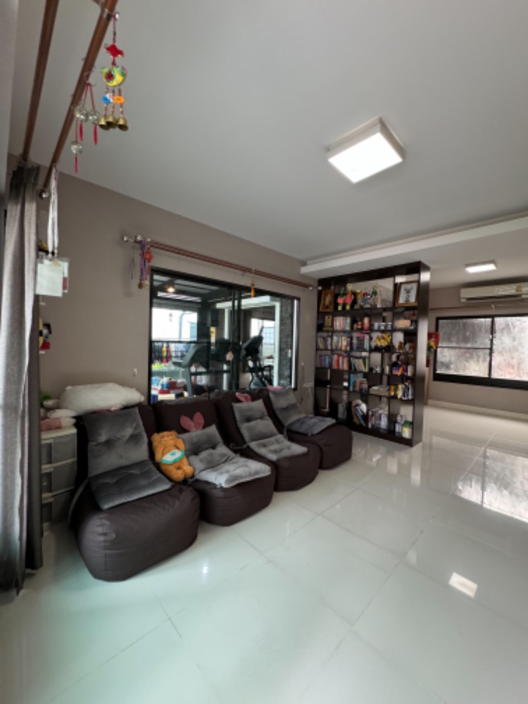 For SaleHouseBangna, Bearing, Lasalle : Single house, ready to move in, Soi Ratchawinit Bangkaew, Manthana 1, Bangna, Km.7