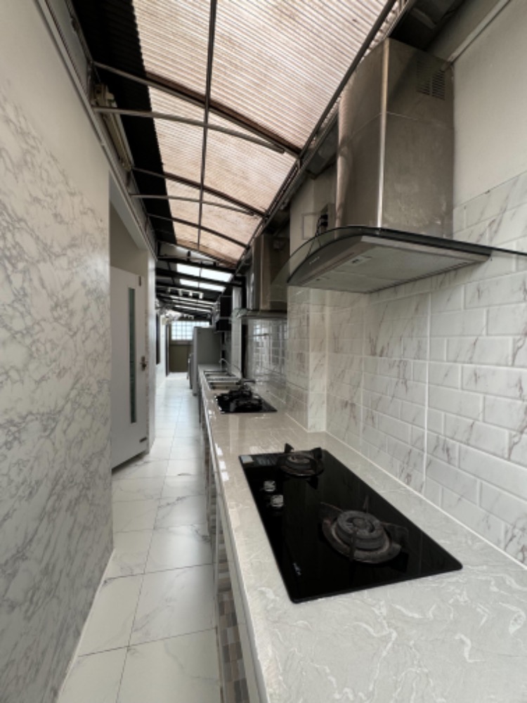 For SaleHouseBangna, Bearing, Lasalle : Single house, ready to move in, Soi Ratchawinit Bangkaew, Manthana 1, Bangna, Km.7