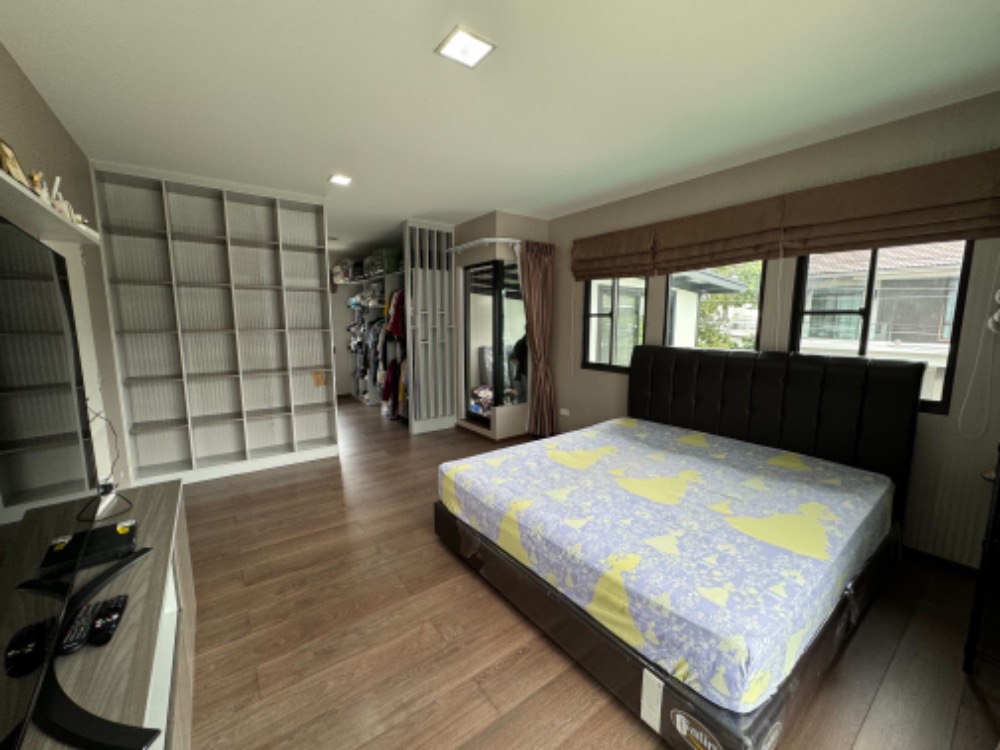 For SaleHouseBangna, Bearing, Lasalle : Single house, ready to move in, Soi Ratchawinit Bangkaew, Manthana 1, Bangna, Km.7