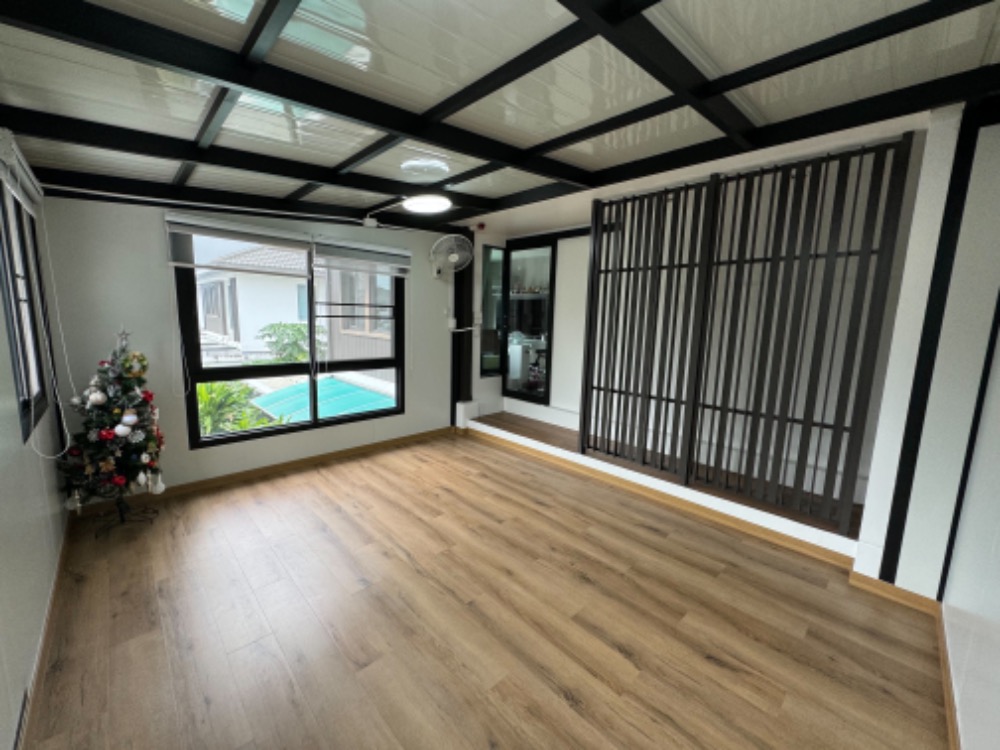 For SaleHouseBangna, Bearing, Lasalle : Single house, ready to move in, Soi Ratchawinit Bangkaew, Manthana 1, Bangna, Km.7