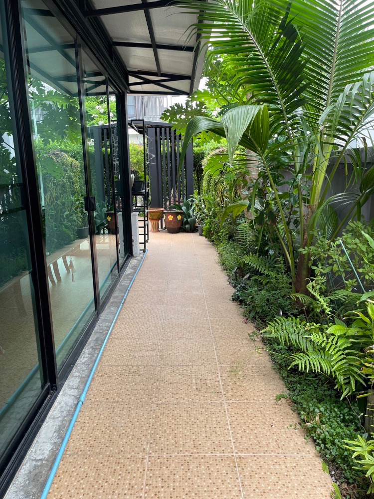 For SaleHouseBangna, Bearing, Lasalle : Single house, ready to move in, Soi Ratchawinit Bangkaew, Manthana 1, Bangna, Km.7