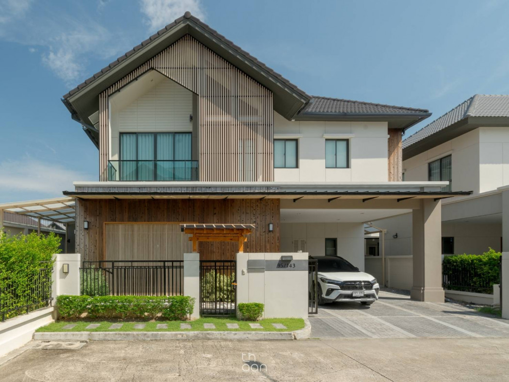 ขายบ้านบางนา แบริ่ง ลาซาล : ขายบ้านเดี่ยว แต่งสวยมาก บางกอกบูเลอวาร์ด ศรีนครินทร์-บางนา ติดถนนหนามแดง - บางพลี