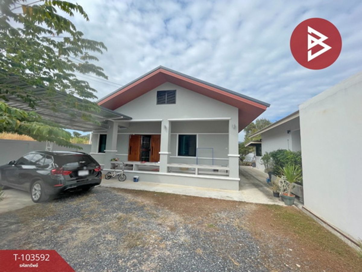 For SaleHouseChanthaburi : Single house for sale with land, area 1 ngan, Tha Chang, Chanthaburi