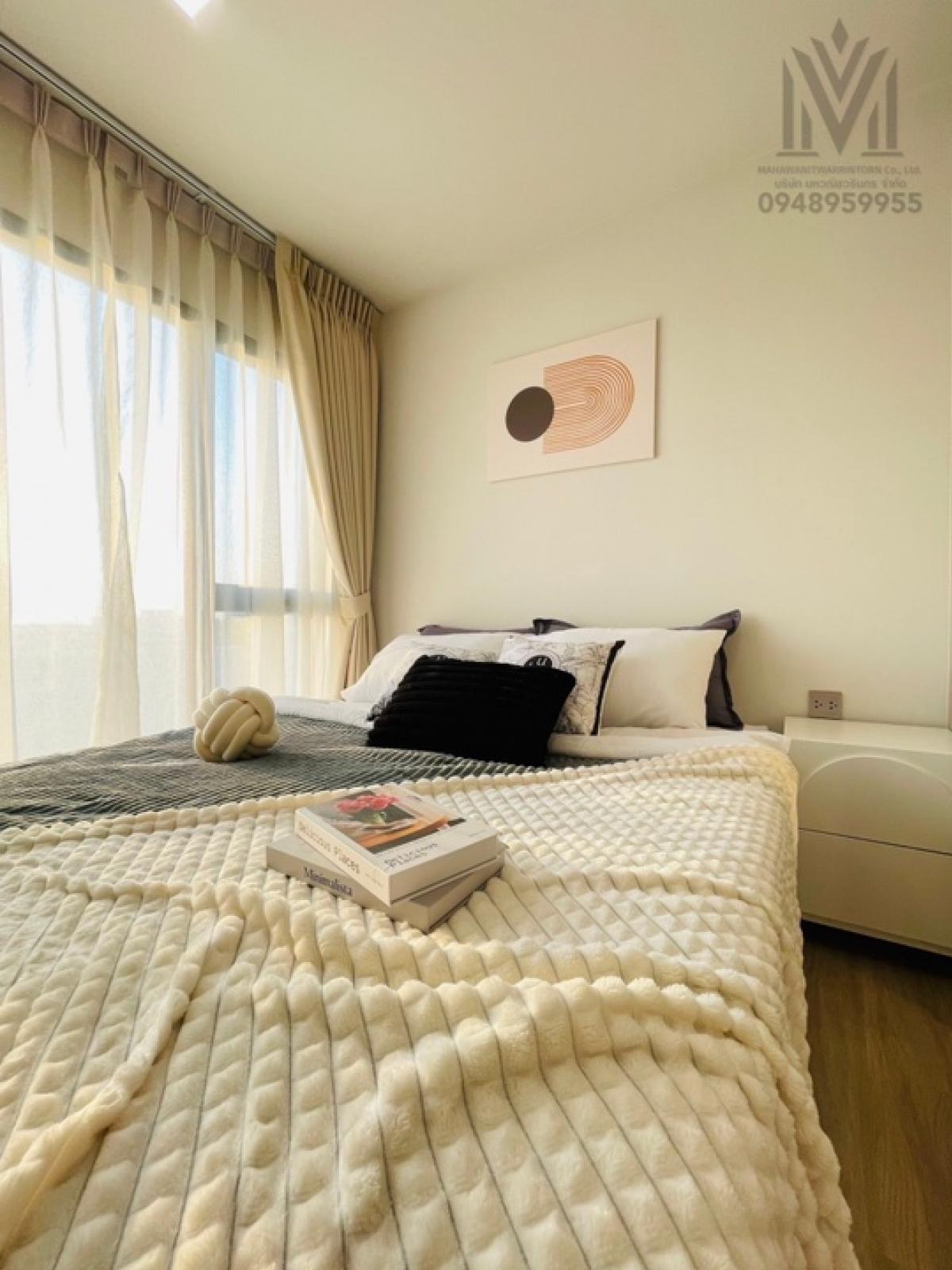 For RentCondoMin Buri, Romklao : 🔥🔥🔥 For rent Atmoz Flow Minburi (Atmoz Flow Minburi) fully furnished, ready to move in, beautiful room, Building A, 7th floor, only 8,000 baht, pets not allowed.