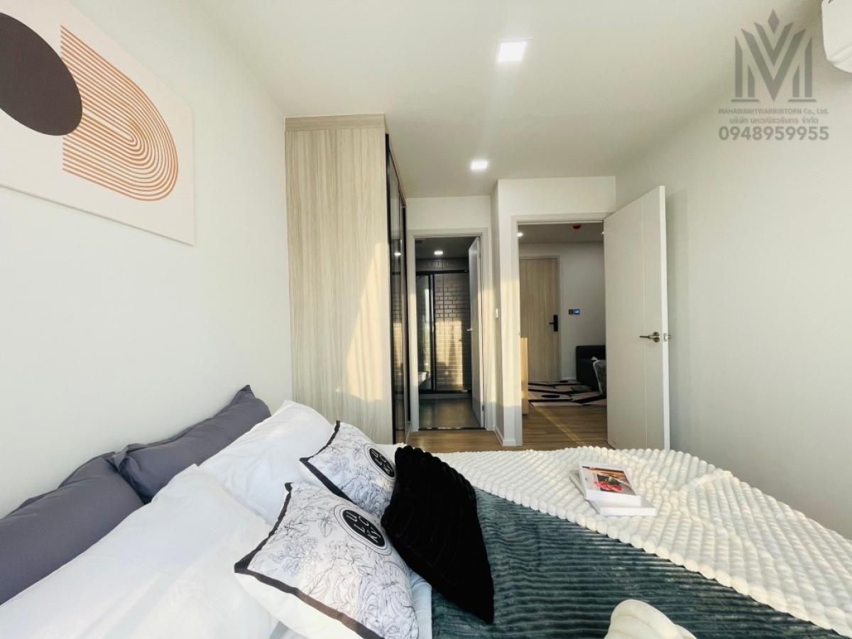 For RentCondoMin Buri, Romklao : 🔥🔥🔥 For rent Atmoz Flow Minburi (Atmoz Flow Minburi) fully furnished, ready to move in, beautiful room, Building A, 7th floor, only 8,000 baht, pets not allowed.