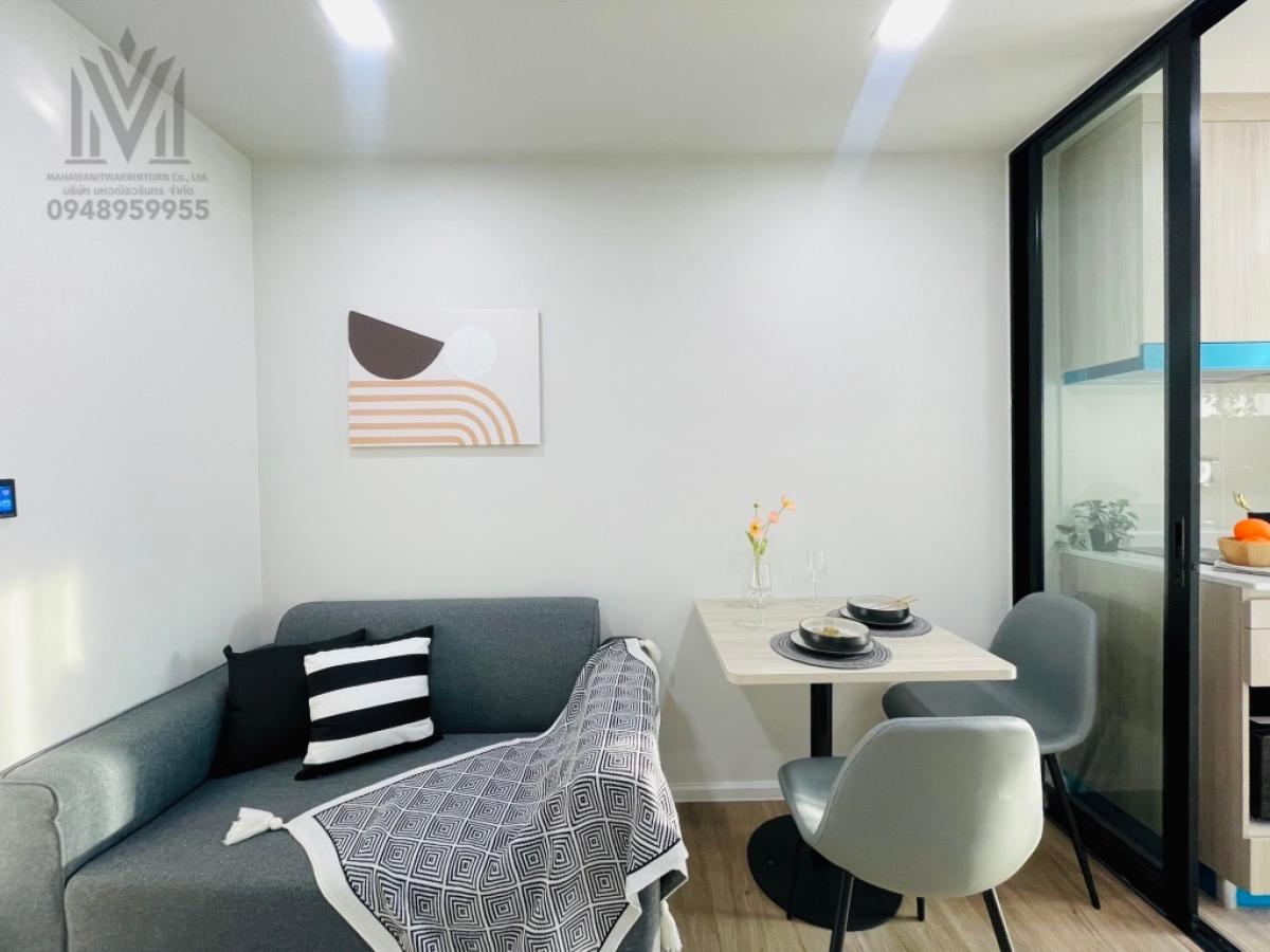 For RentCondoMin Buri, Romklao : 🔥🔥🔥 For rent Atmoz Flow Minburi (Atmoz Flow Minburi) fully furnished, ready to move in, beautiful room, Building A, 7th floor, only 8,000 baht, pets not allowed.