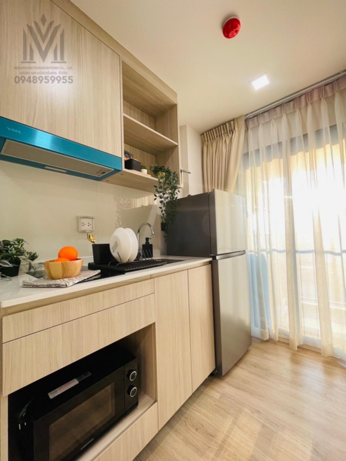 For RentCondoMin Buri, Romklao : 🔥🔥🔥 For rent Atmoz Flow Minburi (Atmoz Flow Minburi) fully furnished, ready to move in, beautiful room, Building A, 7th floor, only 8,000 baht, pets not allowed.