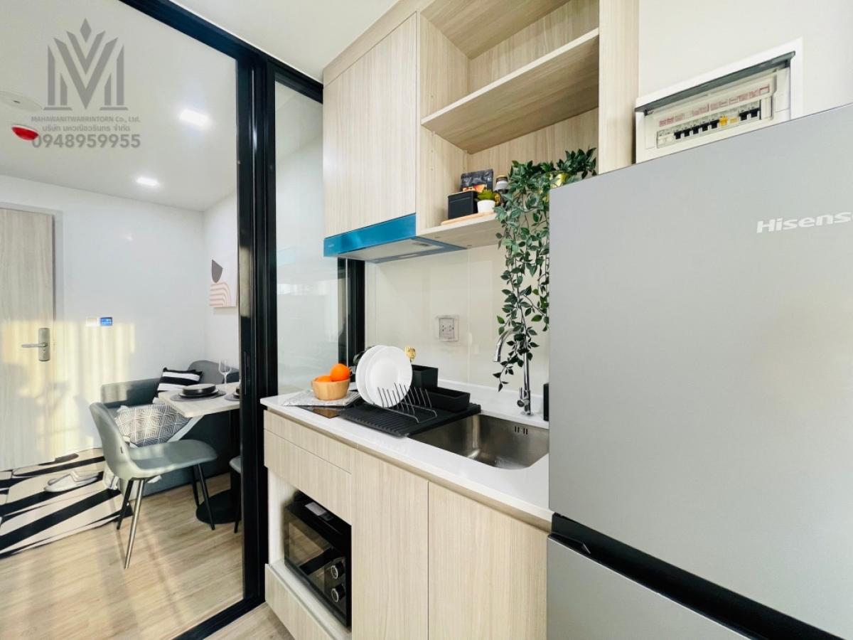 For RentCondoMin Buri, Romklao : 🔥🔥🔥 For rent Atmoz Flow Minburi (Atmoz Flow Minburi) fully furnished, ready to move in, beautiful room, Building A, 7th floor, only 8,000 baht, pets not allowed.