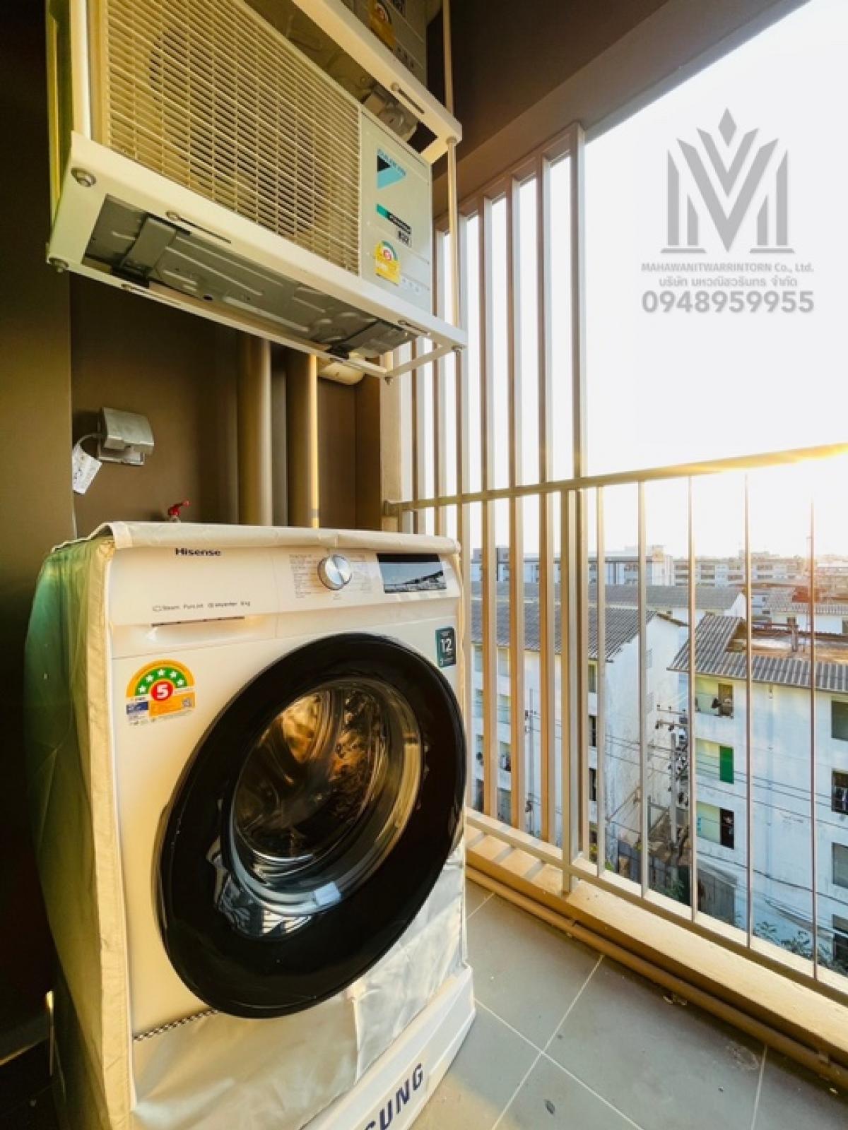 For RentCondoMin Buri, Romklao : 🔥🔥🔥 For rent Atmoz Flow Minburi (Atmoz Flow Minburi) fully furnished, ready to move in, beautiful room, Building A, 7th floor, only 8,000 baht, pets not allowed.