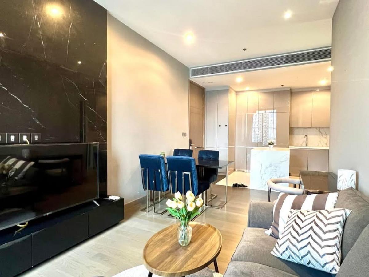 For SaleCondoRama9, Petchburi, RCA : Urgent sale: The Esse Singha Complex, size 77 Sq.m, 2 bed, 2 bath, only 20.9 MB!! Contact 086-795-9997 (Jimmy)