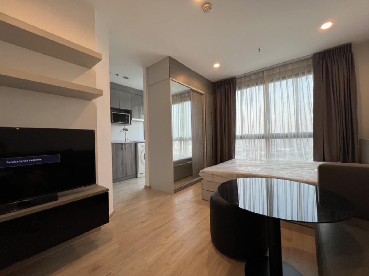 ให้เช่าคอนโดท่าพระ ตลาดพลู วุฒากาศ : Ideo Sathorn Thapra room for Rentขนาด 22 ตรม Studio ราคา 10,000 บาท สนใจนัดเข้าชม 0614162636
