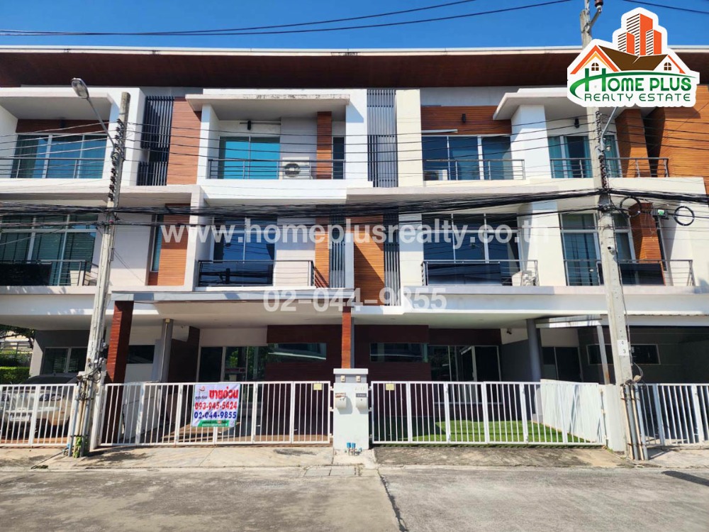 For SaleTownhomeMin Buri, Romklao : Nirvana Cluster Project, Ramkhamhaeng Soi Ratchadaphisek 29/1 (near Tops Ratchadaphisek-Romklao branch)