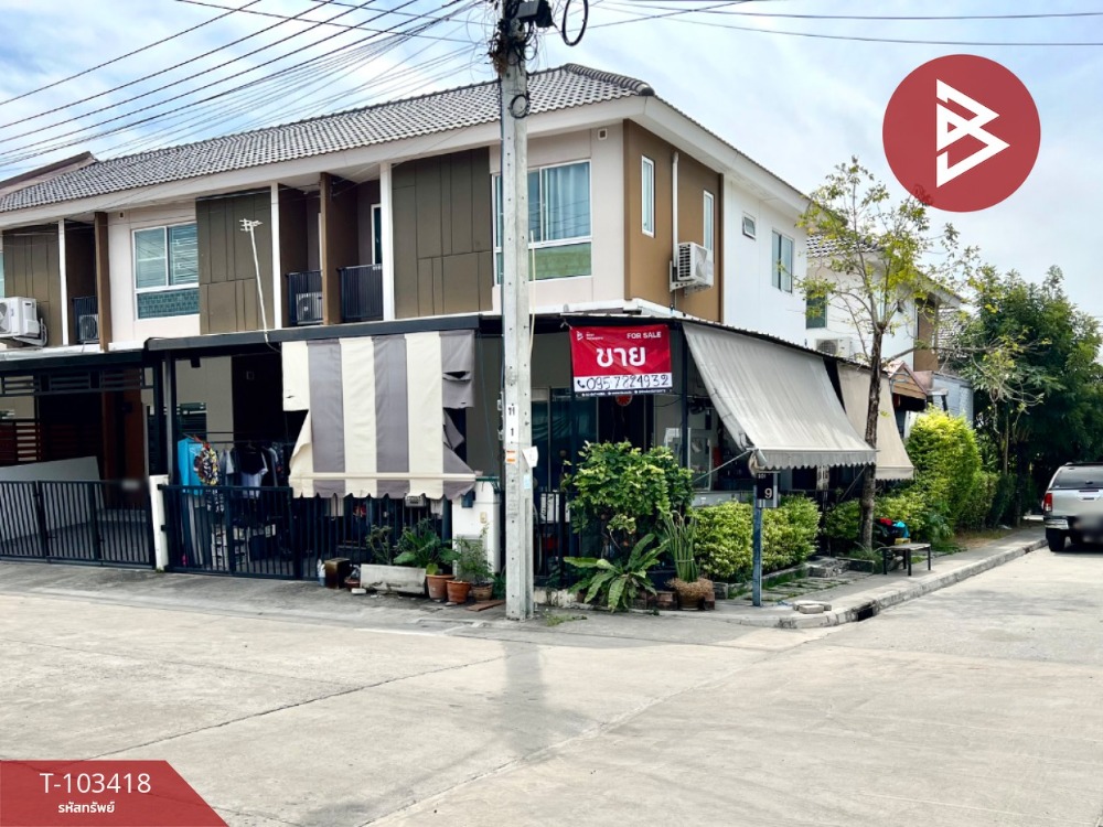 ขายทาวน์โฮมสมุทรปราการ สำโรง : ขายทาวเฮ้าส์ 2 ชั้น หมู่บ้านเดอะคอนเนค เทพารักษ์-เมืองใหม่ สมุทรปราการ