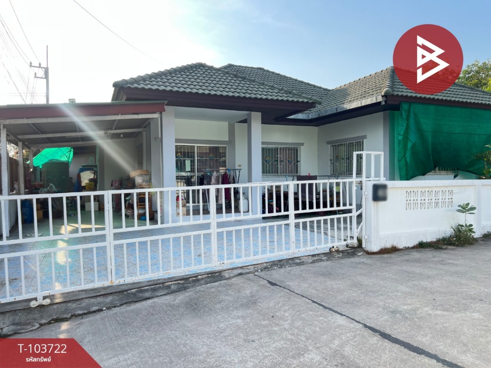 For SaleHousePattaya, Bangsaen, Chonburi : Single house for sale, Chon Pruksa Village, Na Pa (ChonPruksa Napa), Chonburi