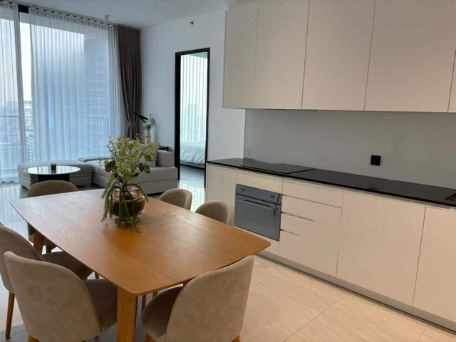 ให้เช่าคอนโดสาทร นราธิวาส : Spacious 2-Bedroom Condo for Rent at Tait Sathorn 12, Just Steps from BTS St. Louis