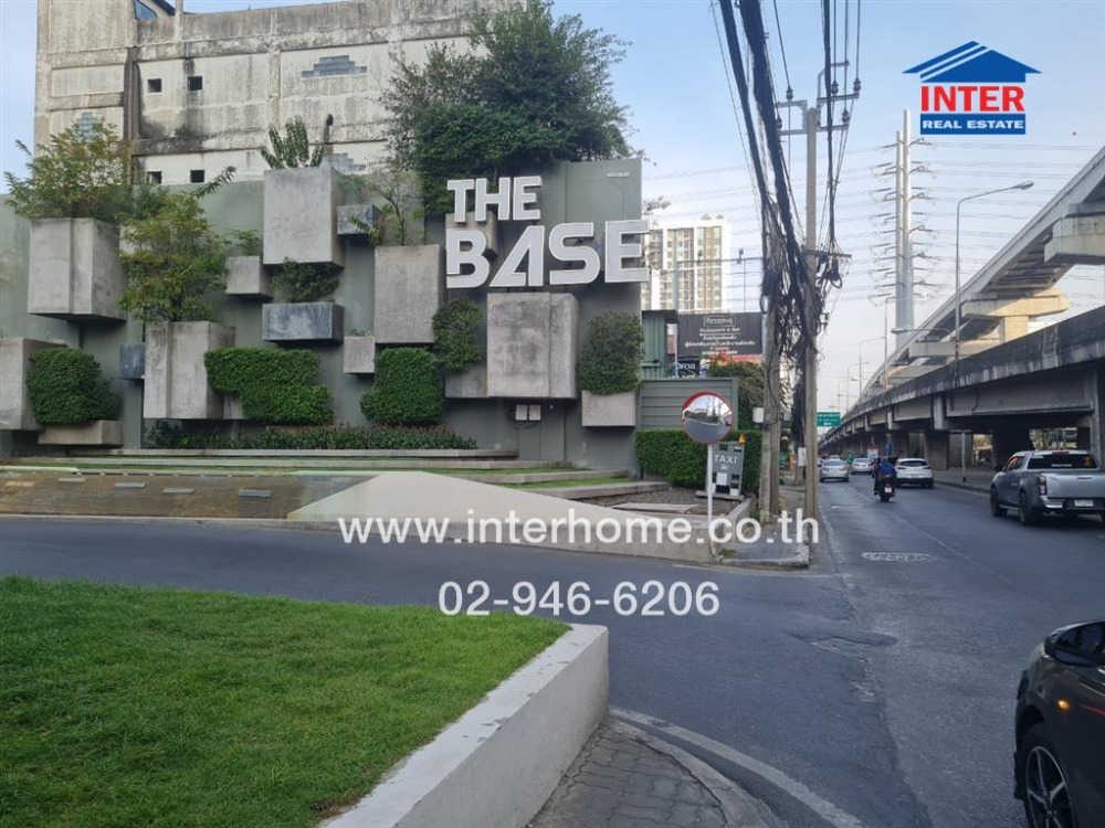 For SaleCondoChaengwatana, Muangthong : Condominium 25.03 sq.m. The Base Chaengwattana between Soi Chaengwattana 43 and 45, Chaengwattana Road, Si Saman Road, Pak Kret, Nonthaburi