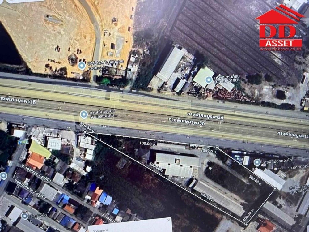 For RentFactoryBangna, Bearing, Lasalle : For rent: Building, factory, warehouse, Bangna-Trad, Km.33, Code: F8023