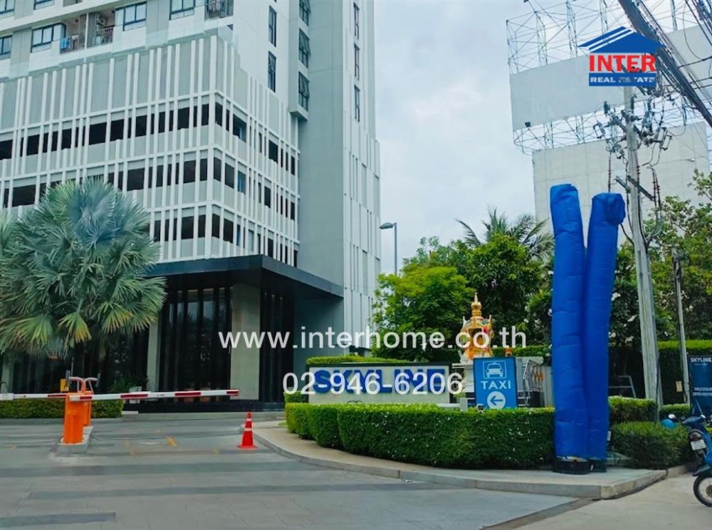 For SaleCondoRattanathibet, Sanambinna : Condominium 61.34 sq.m. Skyline Rattanathibet, Kanchanaphisek Road, Rattanathibet Road, Mueang Nonthaburi, Nonthaburi