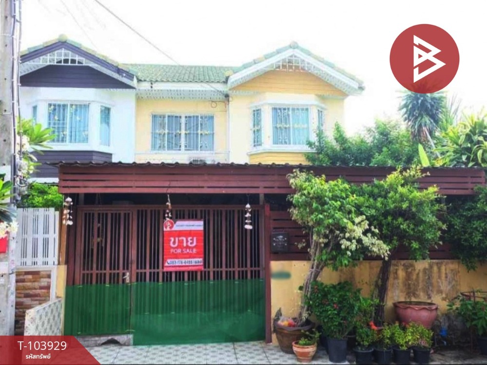For SaleTownhomeRama 2, Bang Khun Thian : Townhouse for sale, Pisan Village, Bang Kradee, Bang Khun Thian, Bangkok