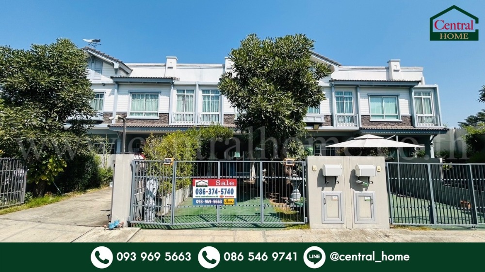 For SaleTownhomeNonthaburi, Bang Yai, Bangbuathong : Townhome Indy Bangyai 2, the front of the house does not collide with anyone, selling at a loss