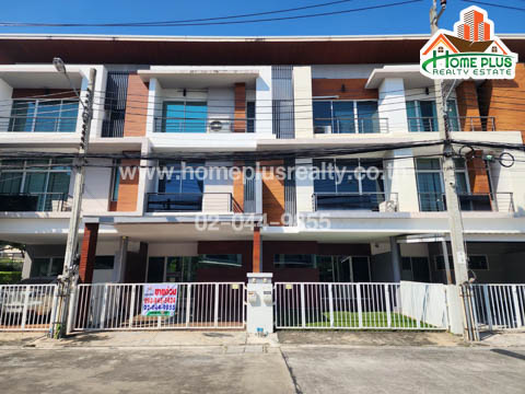 For SaleTownhomeMin Buri, Romklao : Nirvana Cluster Project, Ramkhamhaeng Soi Ratchadaphisek 29/1 (near Tops Ratchadaphisek-Romklao branch)